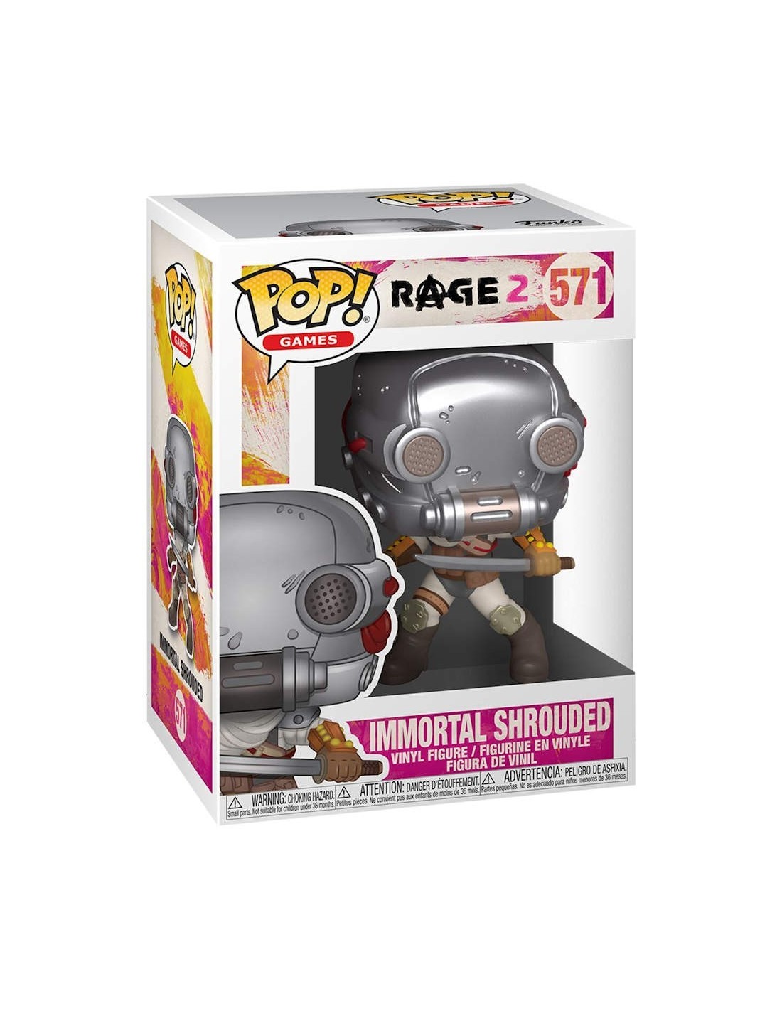 FUNKO POP GAMES RAGE 2 IMMORTAL SHROUDED 571